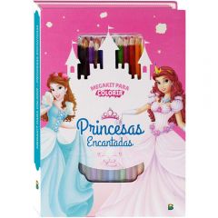 Megakit para Colorir: Princesas Encantadas